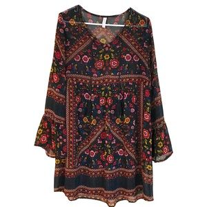 Xhilaration Boho Tunic / Dress, Size M